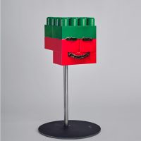 Lego Head/Plastik Lego with Oil Color/20x20x36/2020