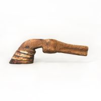 Untitled/Sculpture (Malaj Wood & Iron)/86x19x20cm/2021