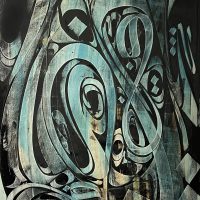 Ghaar | Untitled | Mixed media on Canvas | 150x100 cm | 2023 | 15,000,000 T